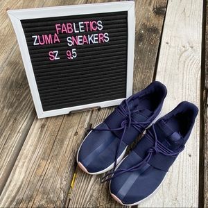 Fabletics Blue Zuma Sneakers Sz 9.5